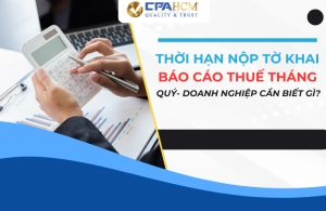 THỜI HẠN NỘP TỜ KHAI, BÁO CÁO THUẾ THÁNG, QUÝ- DOANH NGHIỆP CẦN BIẾT GÌ?